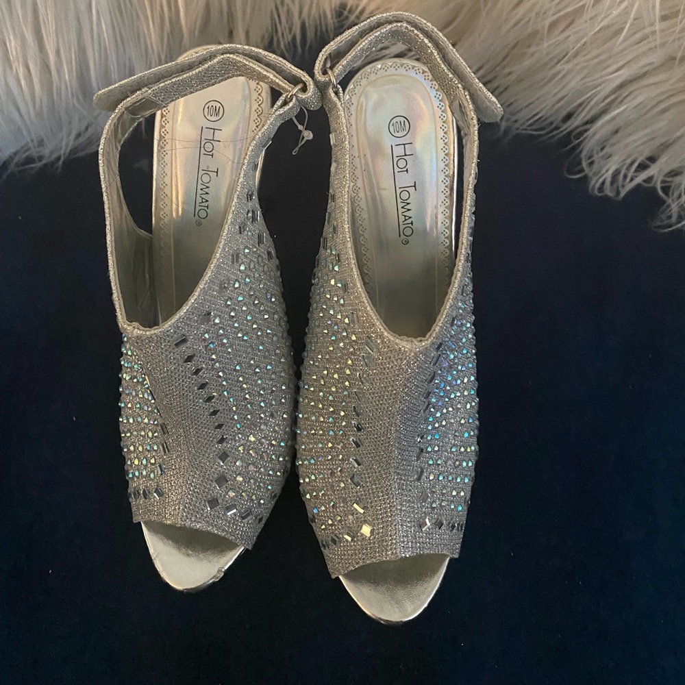 Glitter stilettos